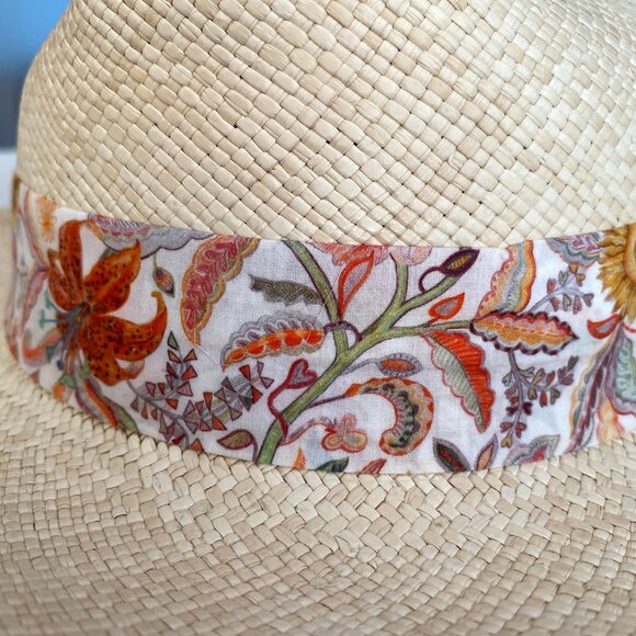 J.Crew, Liberty of London Panama Hat, Size S-M, NWT.